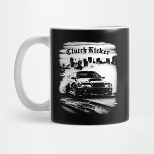 Clutch Kicker Burnout Car Sideways Drifting Mug